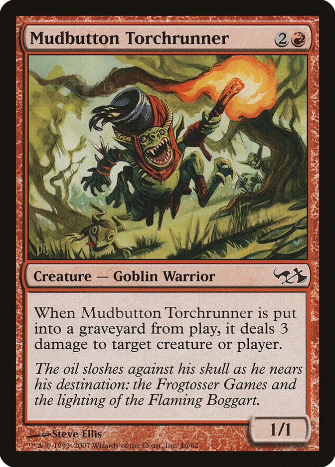 Mudbutton Torchrunner (46) - Duel Decks: Elves vs. Goblins (DD1)