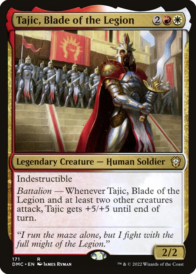 Tajic, Blade of the Legion (171) - Dominaria United Commander (DMC)