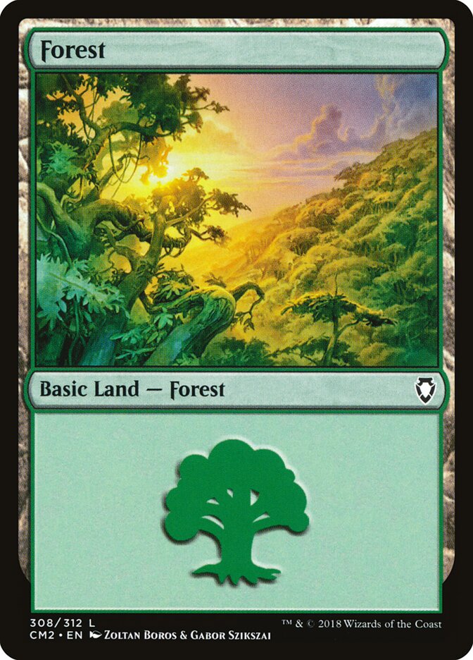 Forest (308) - Commander Anthology Volume II (CM2)
