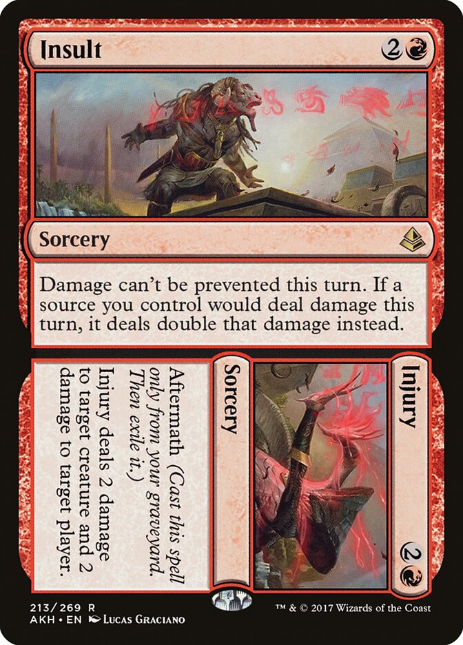 Insult // Injury (213) - Amonkhet (AKH)