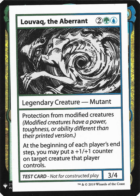 Louvaq, the Aberrant (95) - Mystery Booster Playtest Cards 2019 (CMB1)