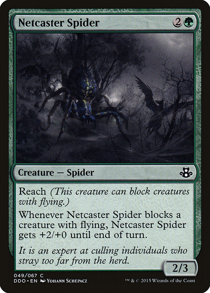 Netcaster Spider (49) - Duel Decks: Elspeth vs. Kiora (DDO)