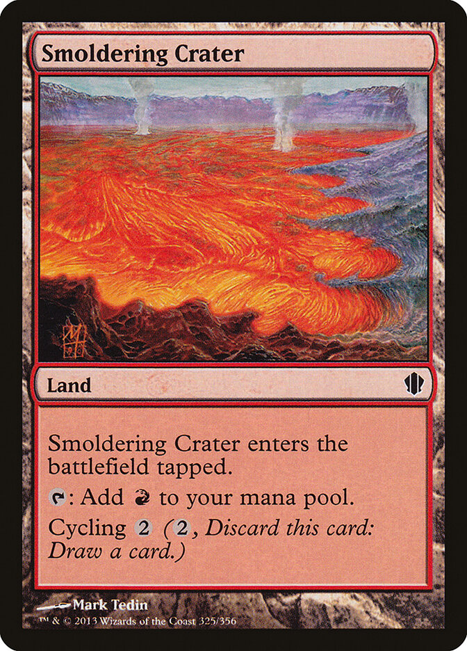 Smoldering Crater (325) - Commander 2013 (C13)