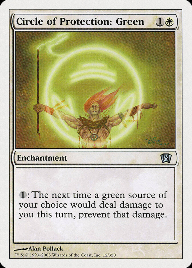 Circle of Protection: Green (12) - Eighth Edition (8ED)