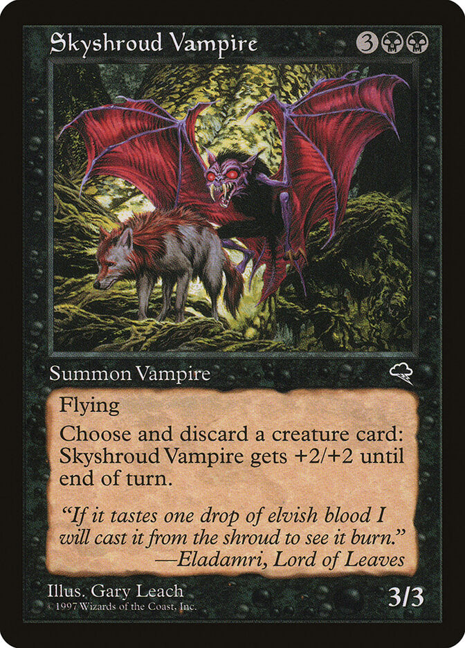 Skyshroud Vampire (157) - Tempest (TMP)