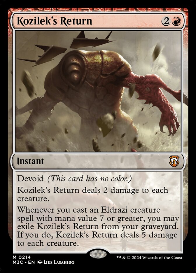 Kozilek's Return (214) - Modern Horizons 3 Commander (M3C)