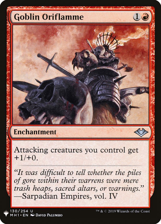 Goblin Oriflamme - The List (PLST)