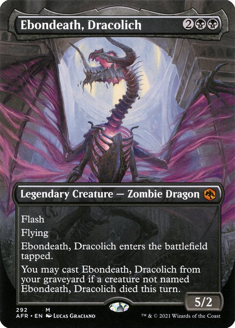 Ebondeath, Dracolich (292) - Adventures in the Forgotten Realms (AFR)