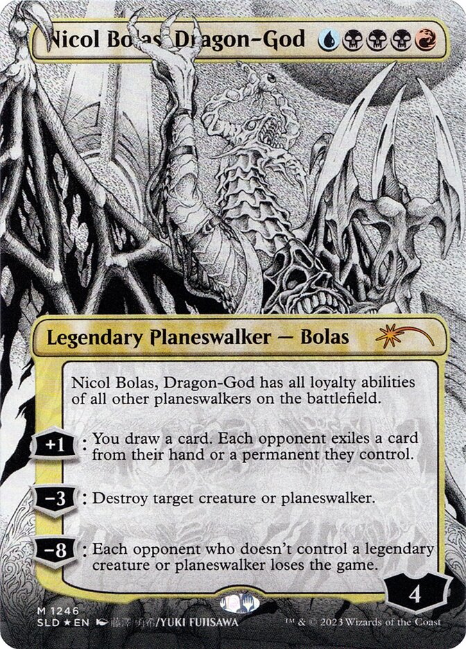 Nicol Bolas, Dragon-God (1246) - Secret Lair Drop (SLD)