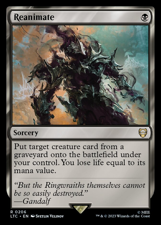 Reanimate (206) - Tales of Middle-earth Commander (LTC)