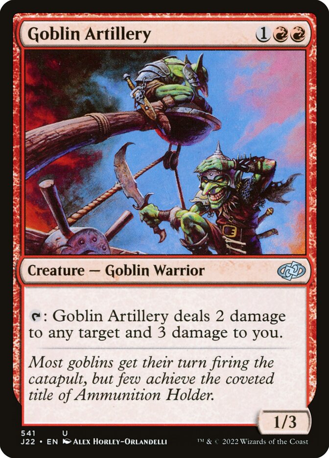 Goblin Artillery (541) - Jumpstart 2022 (J22)