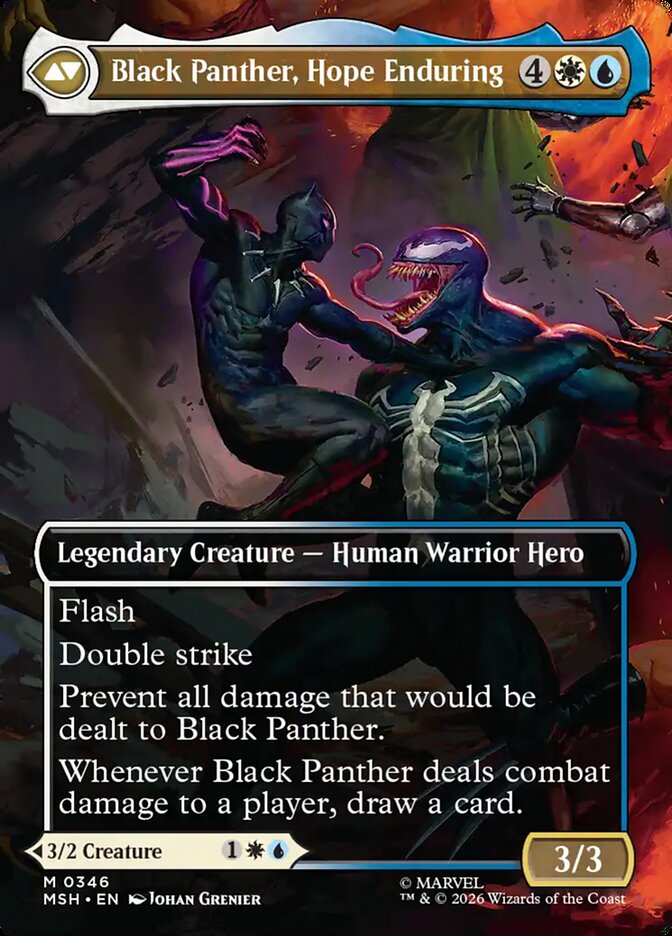 King T'Challa // Black Panther, Hope Enduring (346) - Marvel Super Heroes (MSH)