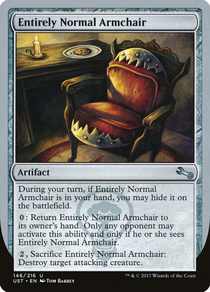 Entirely Normal Armchair (146) - Unstable (UST)