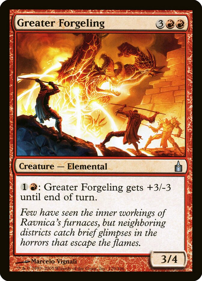 Greater Forgeling (129) - Ravnica: City of Guilds (RAV)