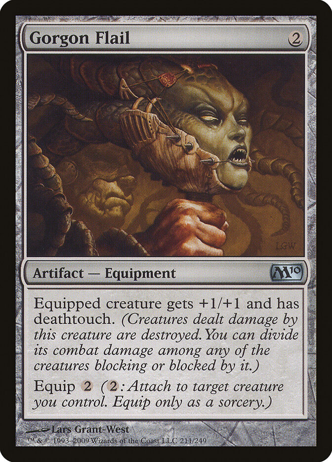 Gorgon Flail (211) - Magic 2010 (M10)