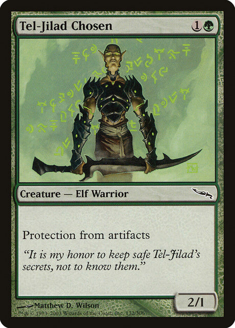 Tel-Jilad Chosen (132) - Mirrodin (MRD)