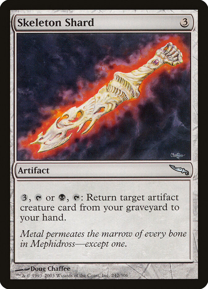 Skeleton Shard (242) - Mirrodin (MRD)