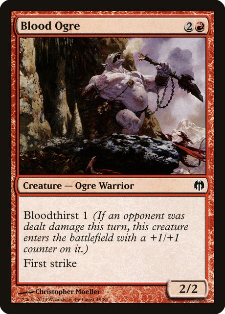 Blood Ogre (49) - Duel Decks: Heroes vs. Monsters (DDL)