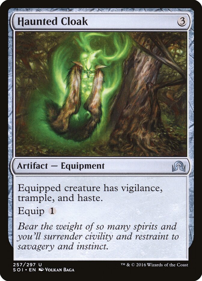 Haunted Cloak (257) - Shadows over Innistrad (SOI)
