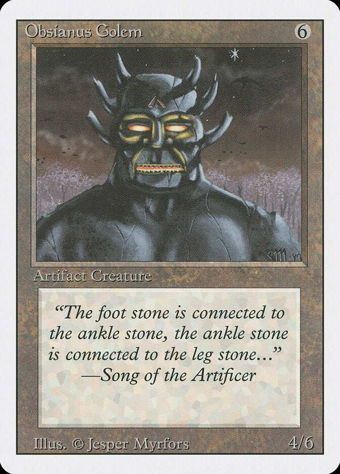 Obsianus Golem (268) - Revised Edition (3ED)