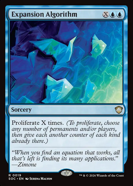Expansion Algorithm (19) - Secrets of Strixhaven Commander (SOC)