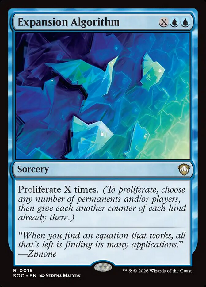 Expansion Algorithm (19) - Secrets of Strixhaven Commander (SOC)
