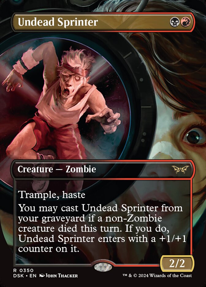 Undead Sprinter (350) - Duskmourn: House of Horror (DSK)