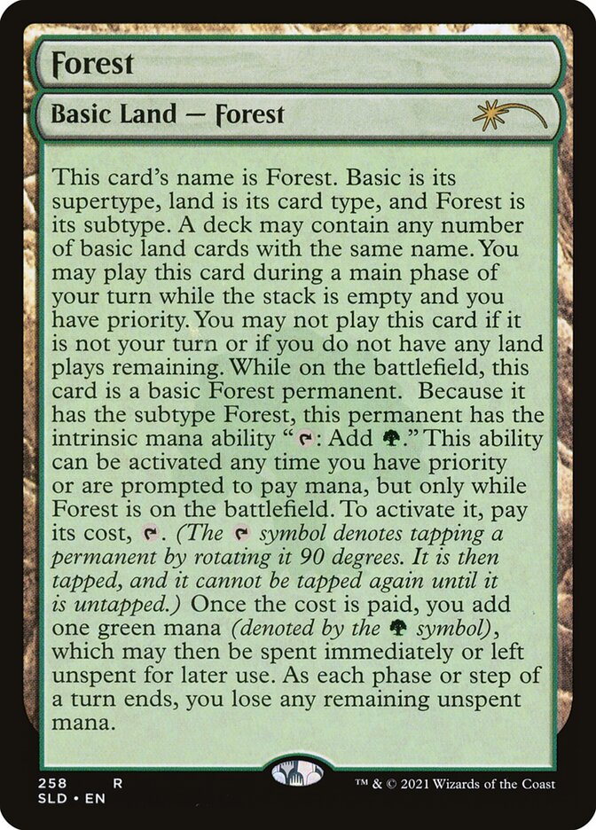 Forest (258) - Secret Lair Drop (SLD)