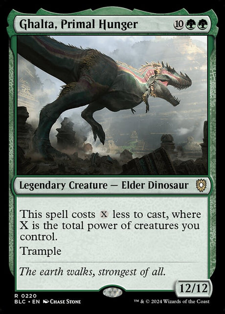 Ghalta, Primal Hunger (220) - Bloomburrow Commander (BLC)