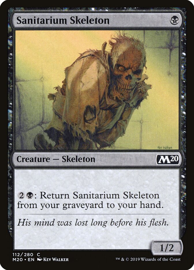 Sanitarium Skeleton (112) - Core Set 2020 (M20)