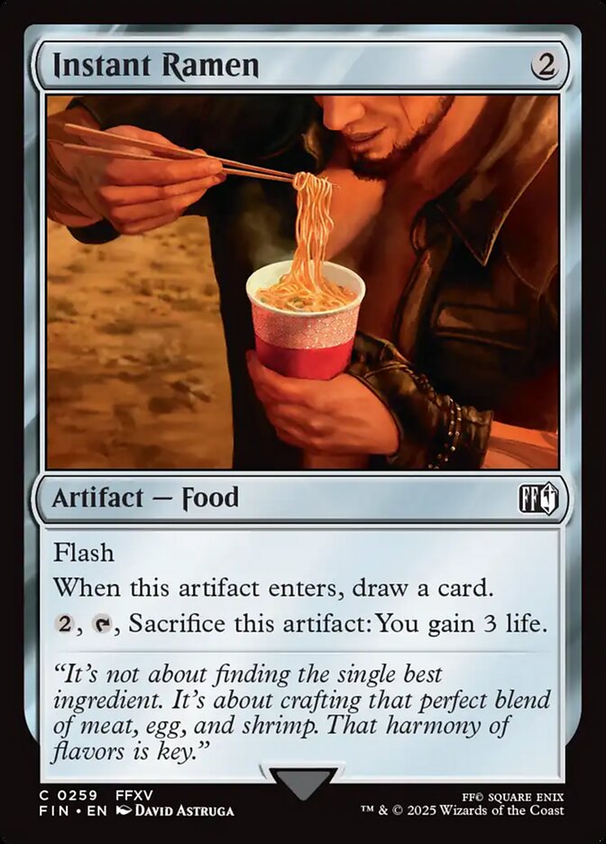 Instant Ramen (259) - [Foil] Final Fantasy (FIN)