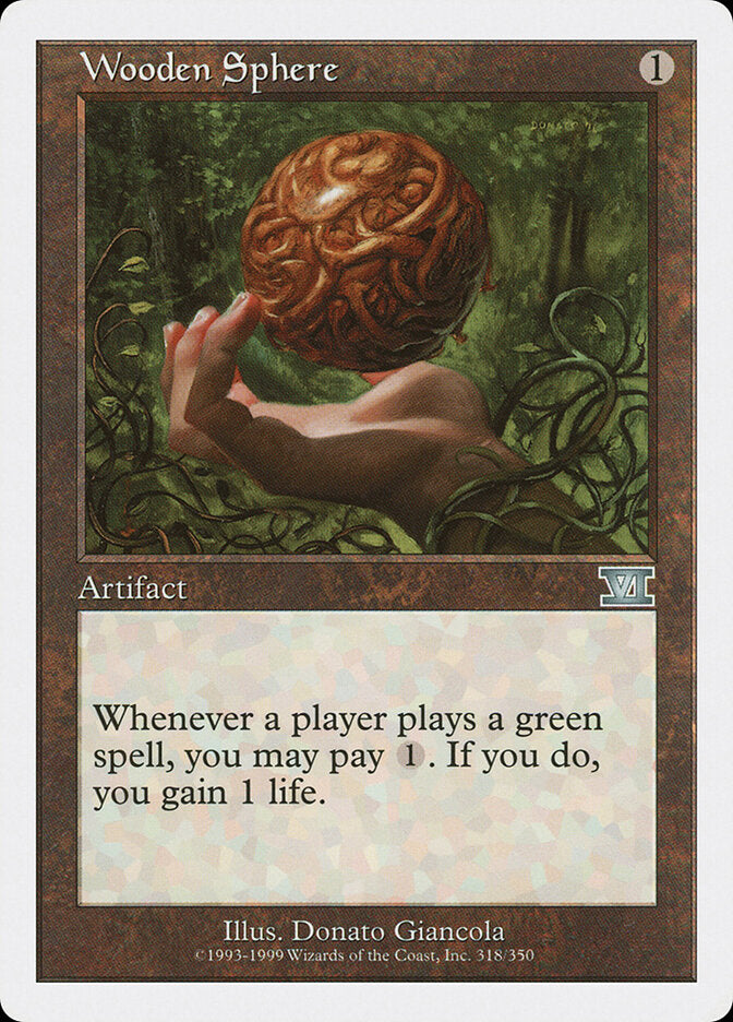 Wooden Sphere (318) - Classic Sixth Edition (6ED)