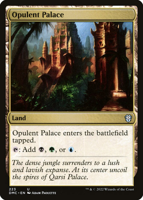 Opulent Palace (223) - Dominaria United Commander (DMC)