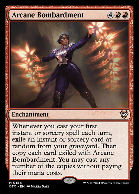 Arcane Bombardment (154) - Outlaws of Thunder Junction Commander (OTC)