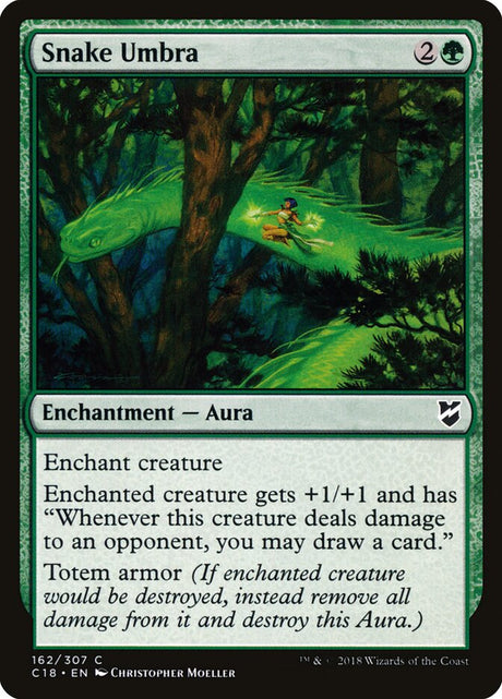 Snake Umbra (162) - Commander 2018 (C18)