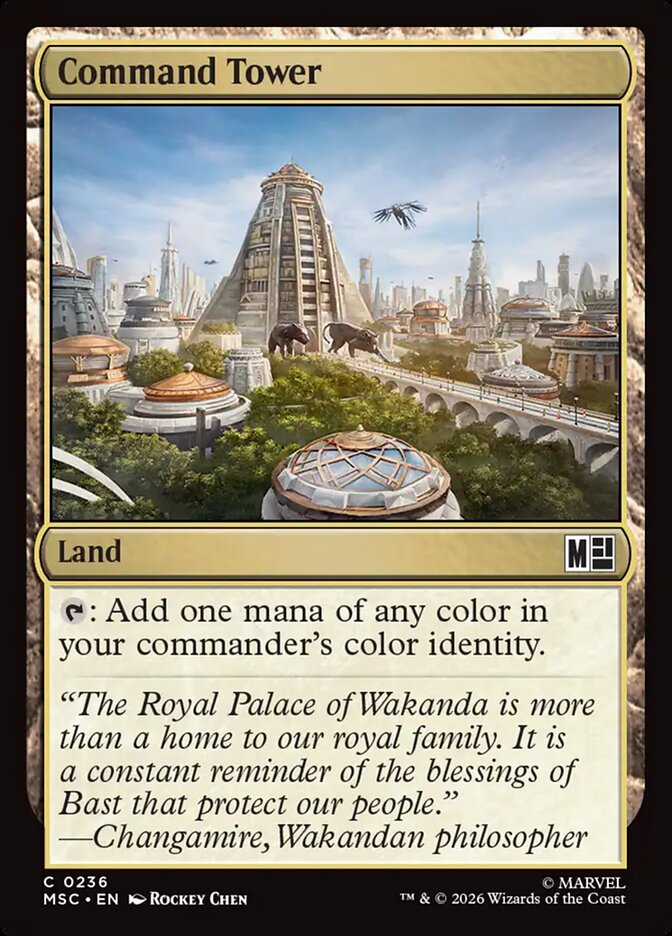 Command Tower (236) - Marvel Super Heroes Commander (MSC)