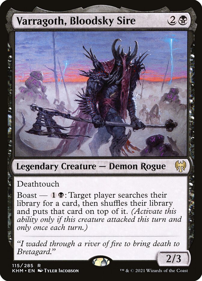 Varragoth, Bloodsky Sire (115) - Kaldheim (KHM)