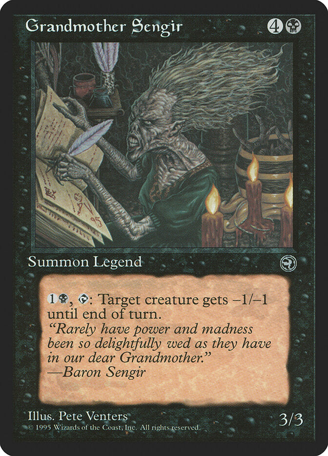 Grandmother Sengir (50) - Homelands (HML)