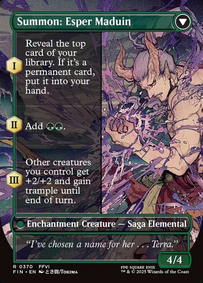 Esper Origins // Summon: Esper Maduin (370) - Final Fantasy (FIN)