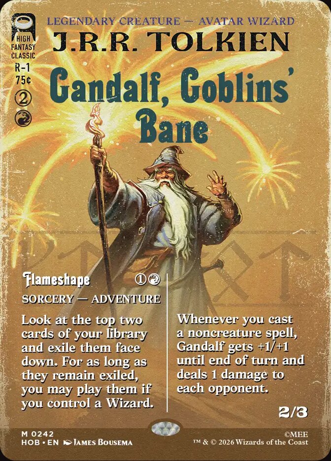 Gandalf, Goblins' Bane // Flameshape (242) - The Hobbit (HOB)
