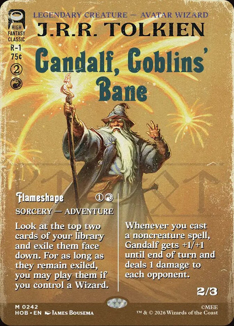 Gandalf, Goblins' Bane // Flameshape (242) - The Hobbit (HOB)