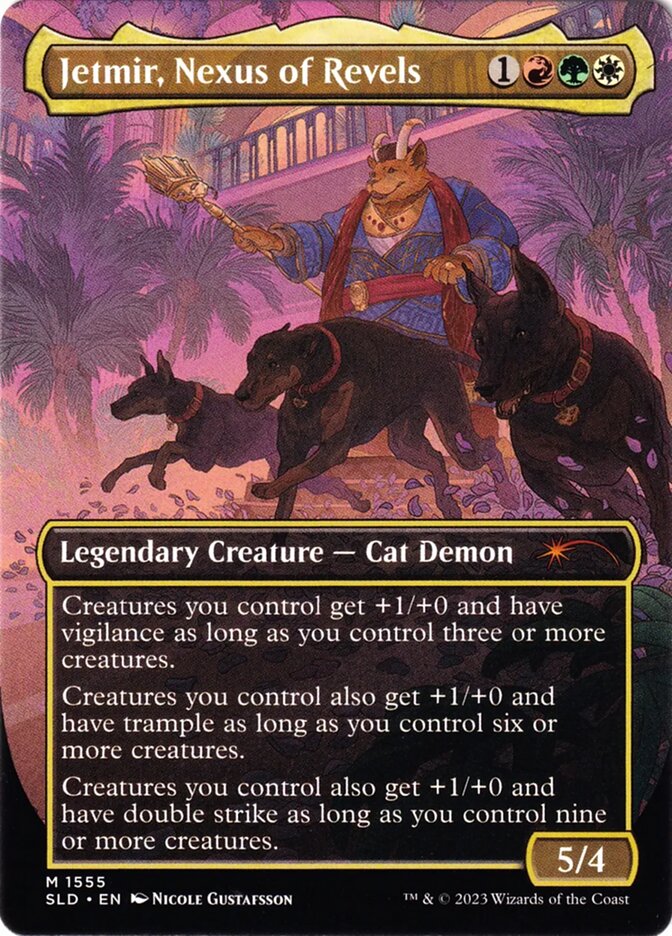 Jetmir, Nexus of Revels // Jetmir, Nexus of Revels (1555) - Secret Lair Drop (SLD)