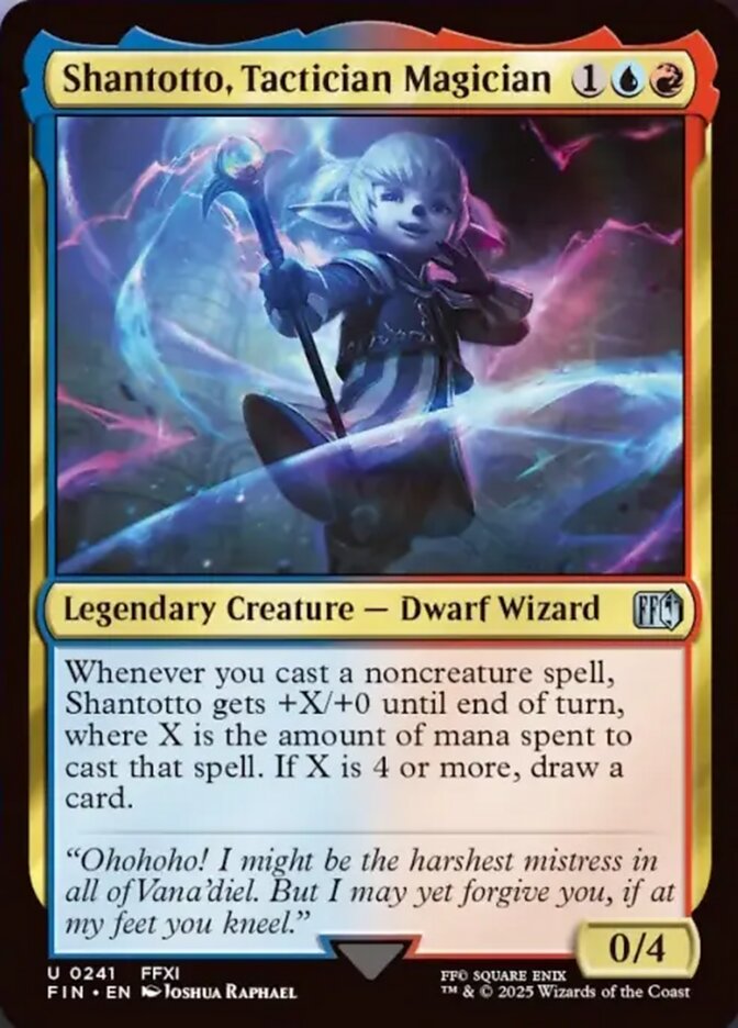 Shantotto, Tactician Magician (241) - [Foil] Final Fantasy (FIN)
