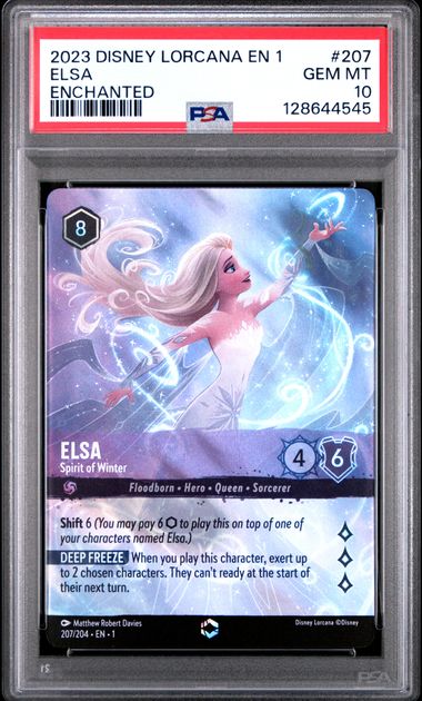 Elsa - Spirit of Winter (Enchanted) - [Graded PSA 10] The First Chapter (1)