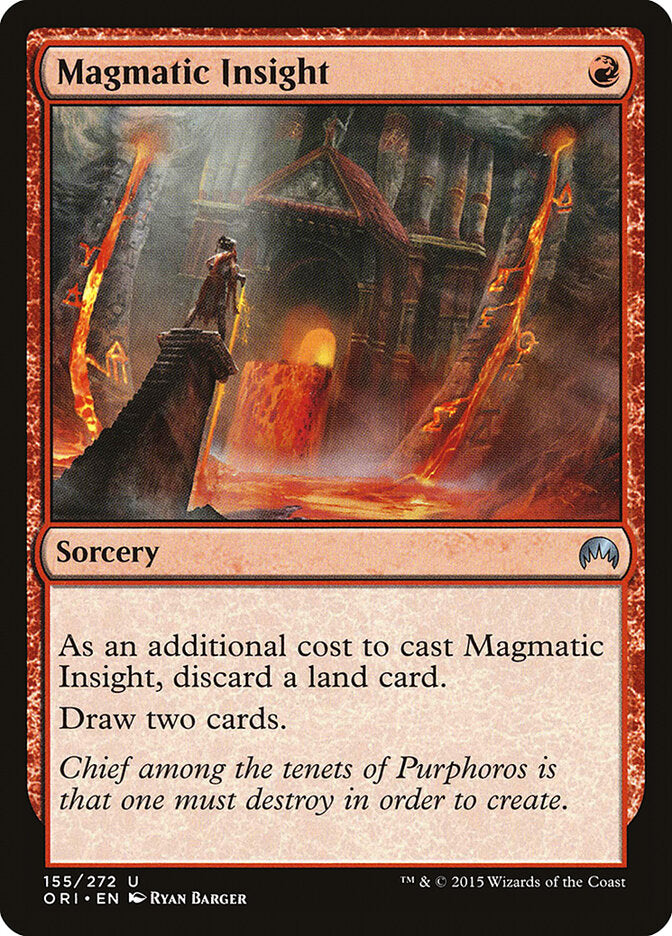 Magmatic Insight (155) - Magic Origins (ORI)