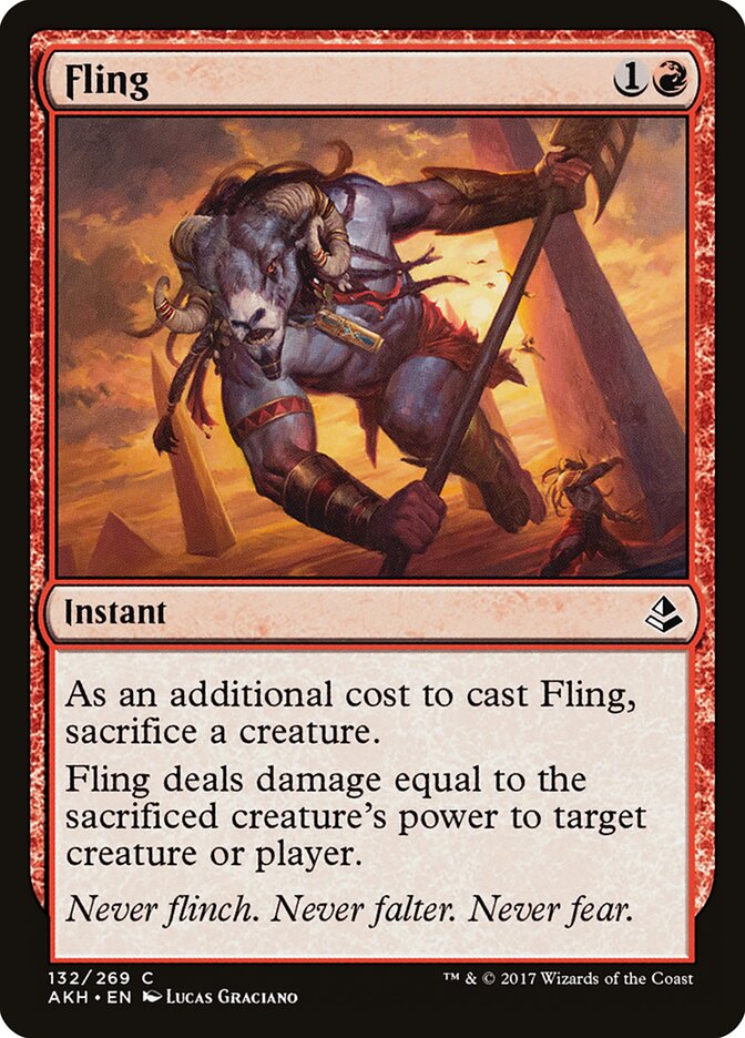 Fling (132) - Amonkhet (AKH)