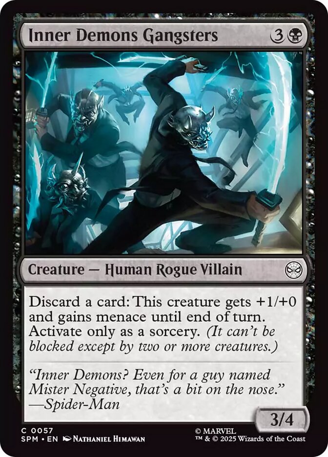Inner Demons Gangsters (57) - [Foil] Marvel's Spider-Man (SPM)