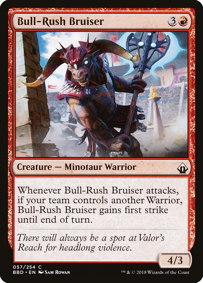 Bull-Rush Bruiser (57) - Battlebond (BBD)
