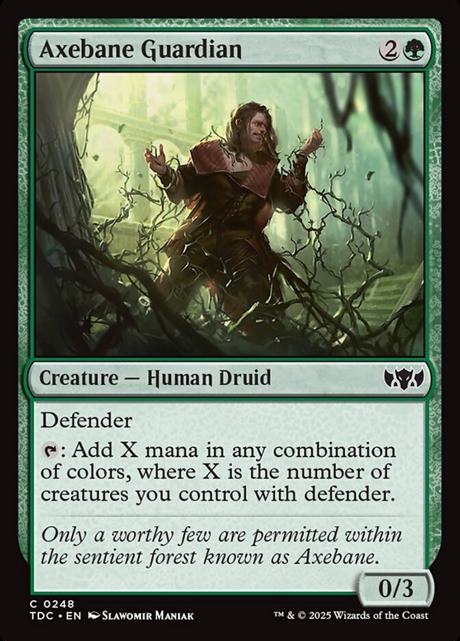 Axebane Guardian - Tarkir: Dragonstorm Commander (TDC)