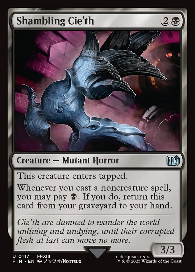 Shambling Cie'th (117) - [Foil] Final Fantasy (FIN)